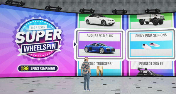 Forza Horizon 4 livrează gratuit 200 Super Wheelspins