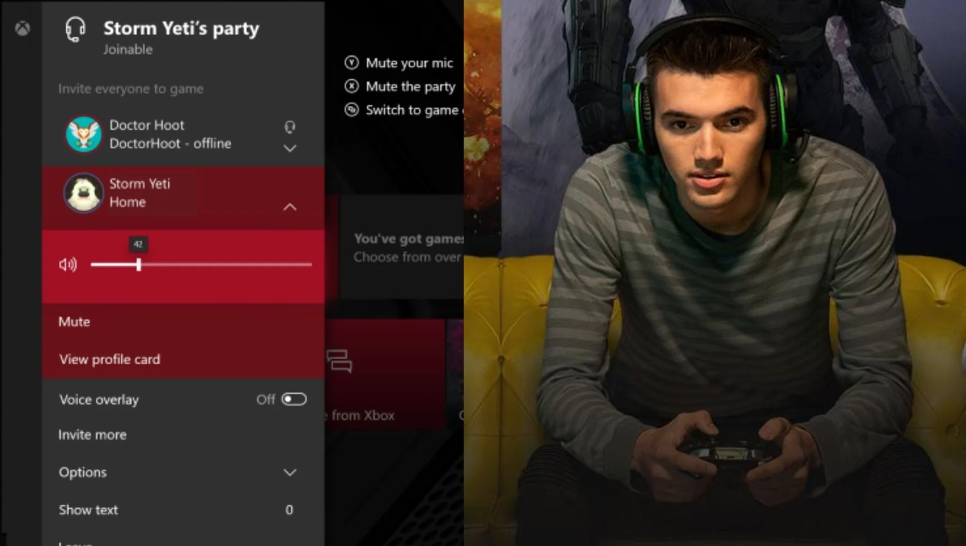 Insiderii Xbox obțin cu ultima actualizare control individual al volumului în Party
